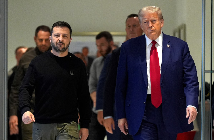 Zelensky and Trump close to signing agreement in Washington