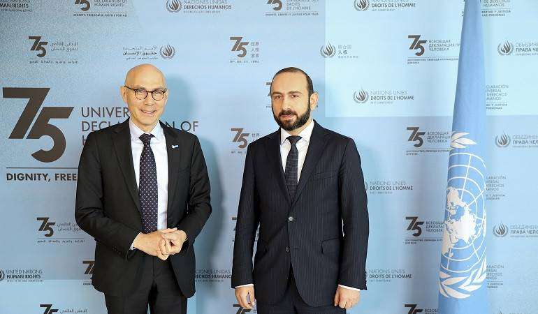 Mirzoyan discussed regional agenda issues with Türk