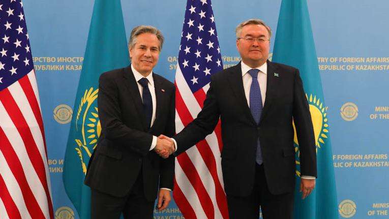 Blinken arrived in Kazakhstan