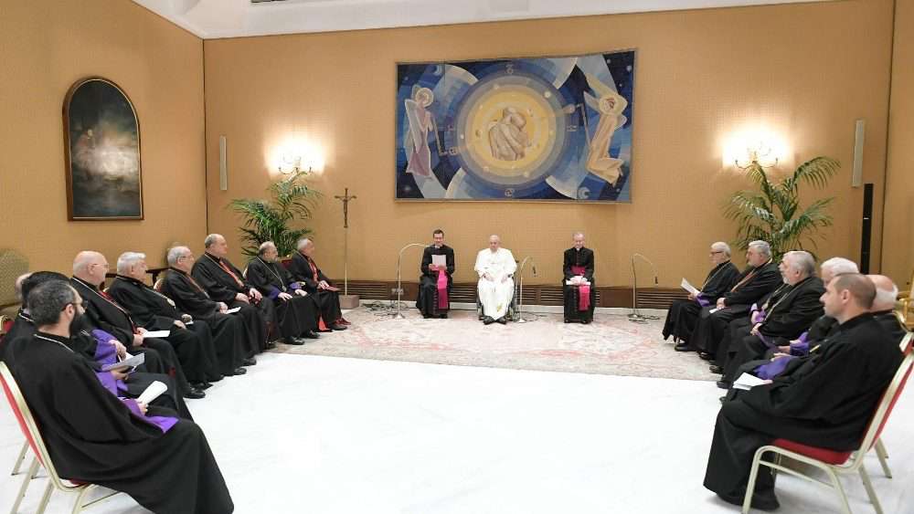 The Pope's reference to Armenia and the population displaced from Nagorno-Karabakh
