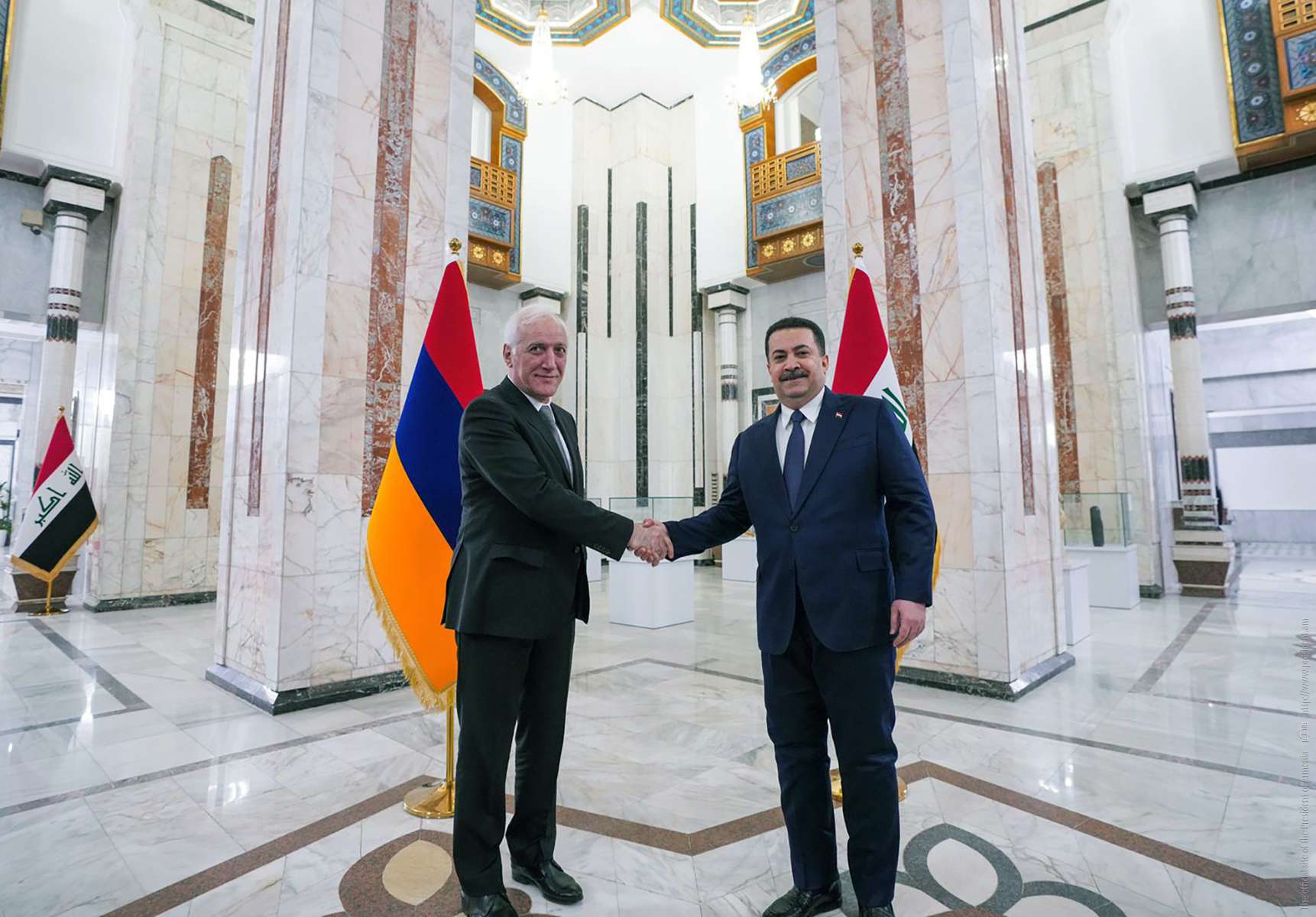 Vahagn Khachaturyan met with the Prime Minister of Iraq