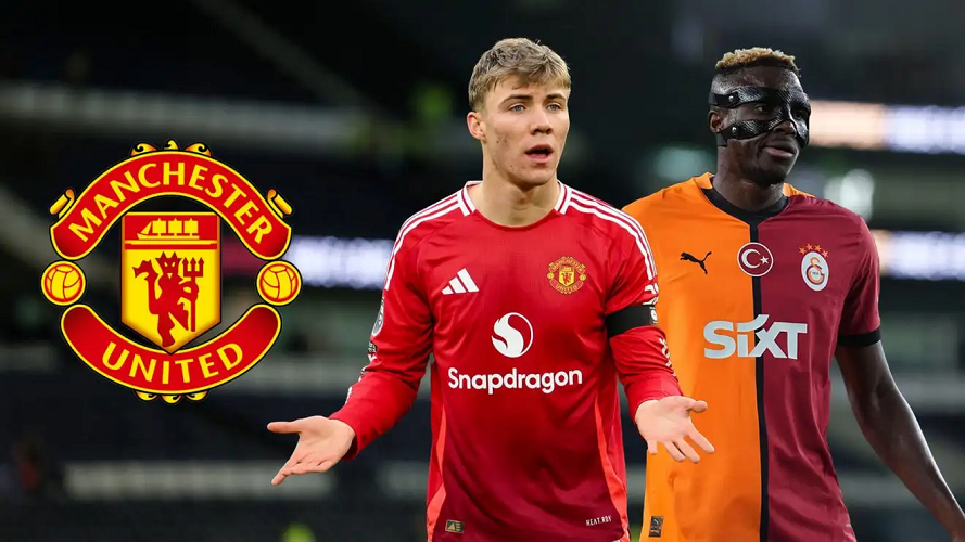 United want to swap Højlund for Osimhen