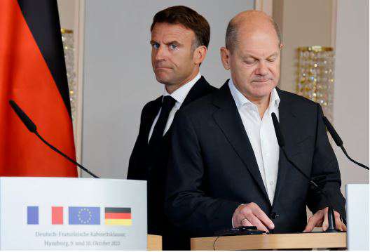 Macron and Scholz have been furious over Ukraine's aid