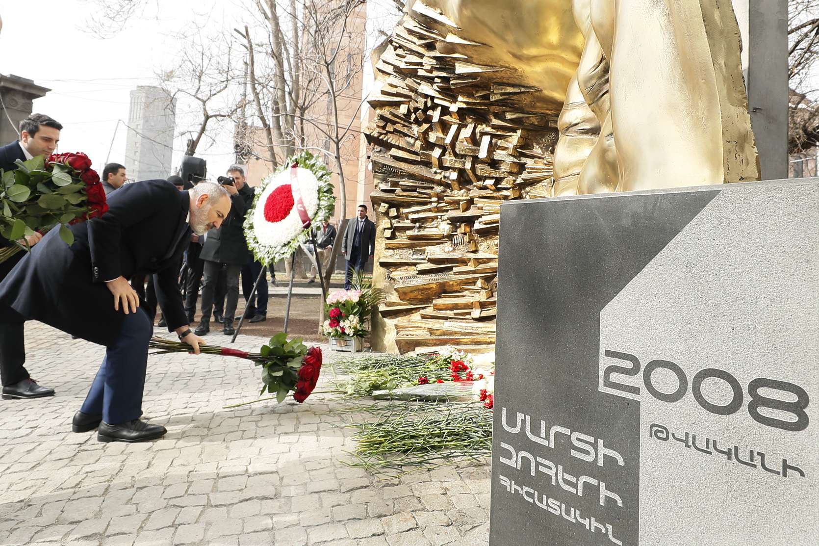 The Prime Minister was present at the opening ceremony of the monument dedicated to the memory of March 1 victims