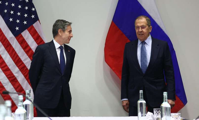 Բլինքենը կարճատև շփում է ունեցել Լավրովի հետ