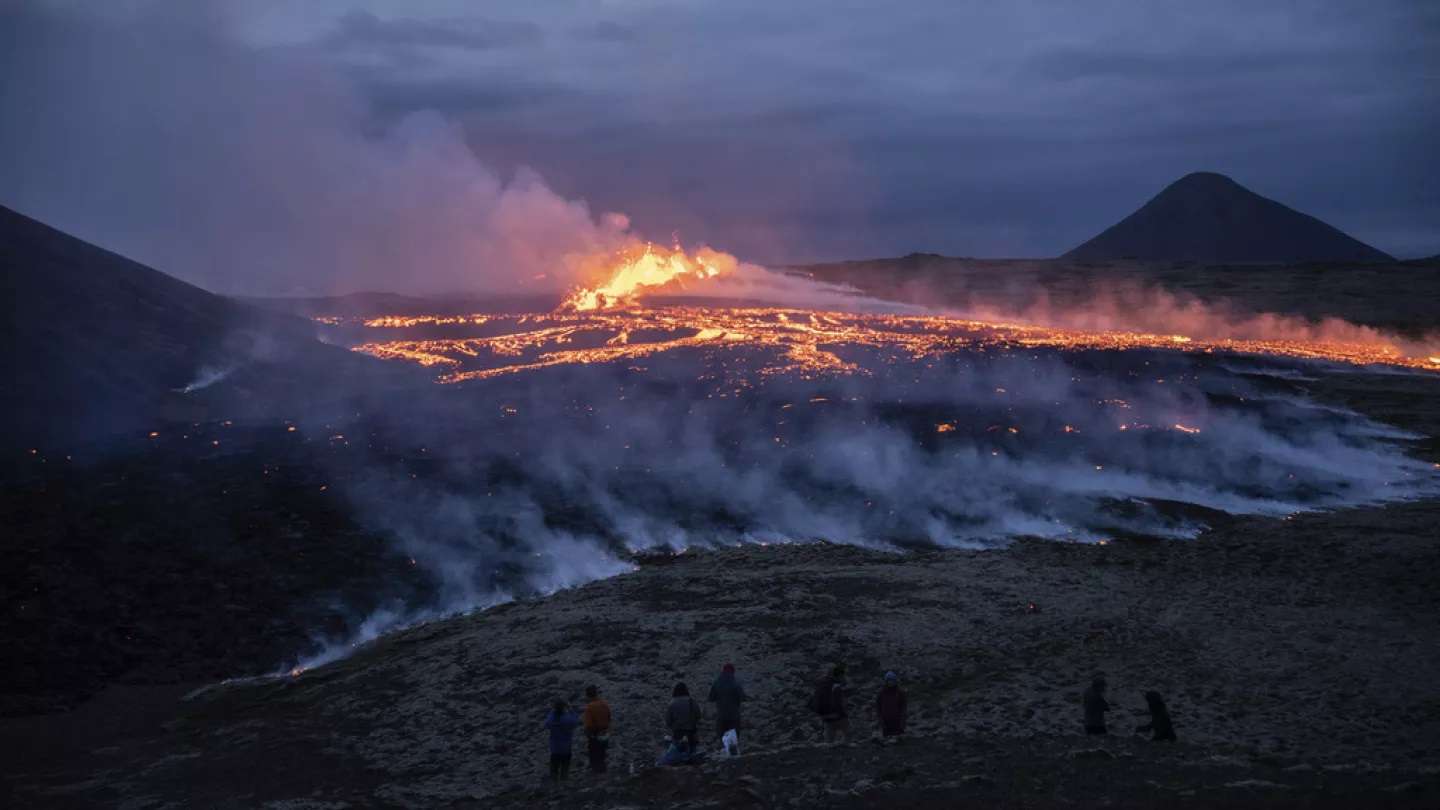 Residents of the town of Grindavik are being evacuated due to the threat of a volcanic eruption in Iceland