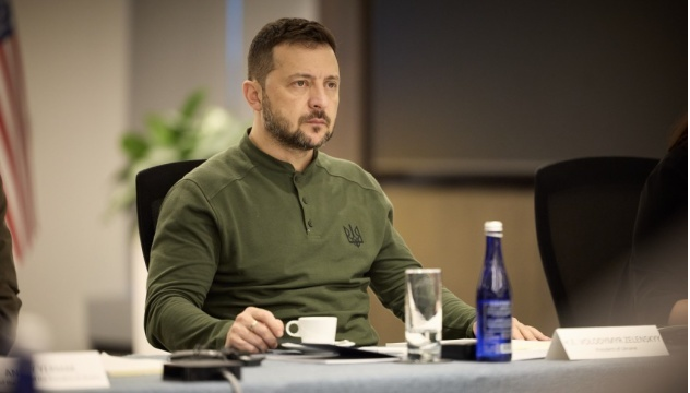 We are ready to sign. Zelensky