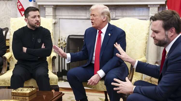"We are ready to work under Trump's strong leadership." Zelensky