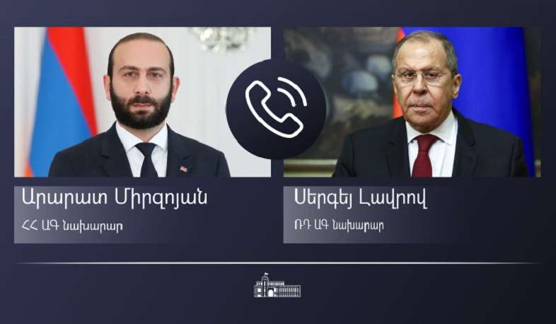 Միրզոյանն ու Լավրովը քննարկել են երկկողմ օրակարգի արդիական մի շարք հարցեր