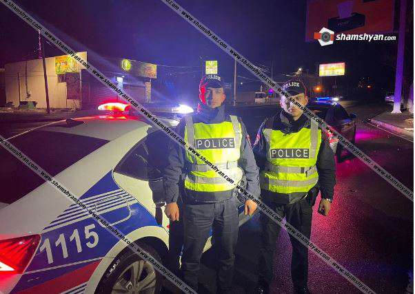 Патрульные Еревана помогли спасти жизнь 1,5-летней девочке (фото)