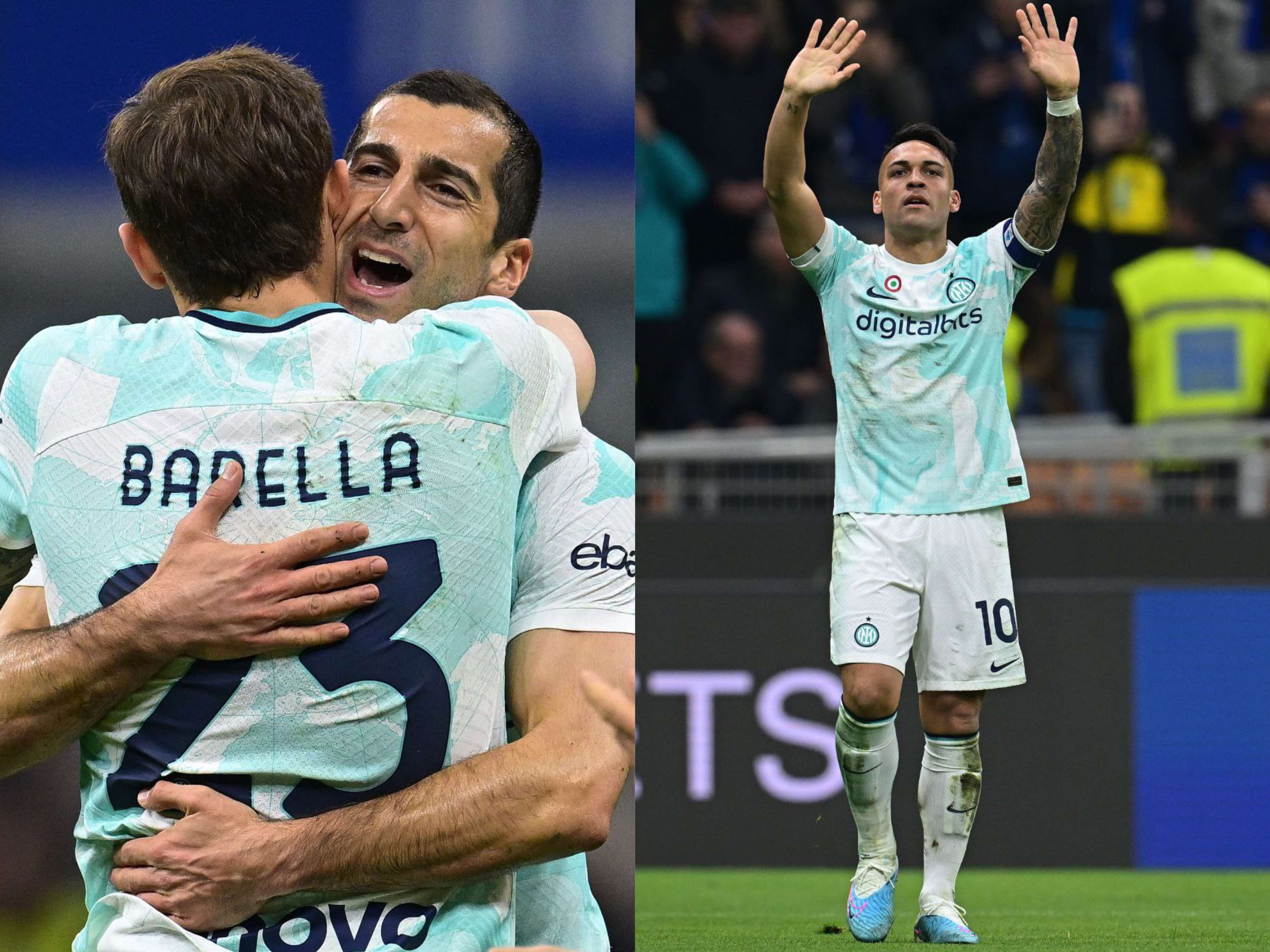Mkhitaryan, the author of the goal; Inter beat Lecce