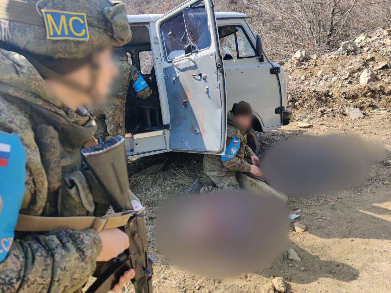 Диверсионная группа выжидала в засаде. Фотографии с места происшествия