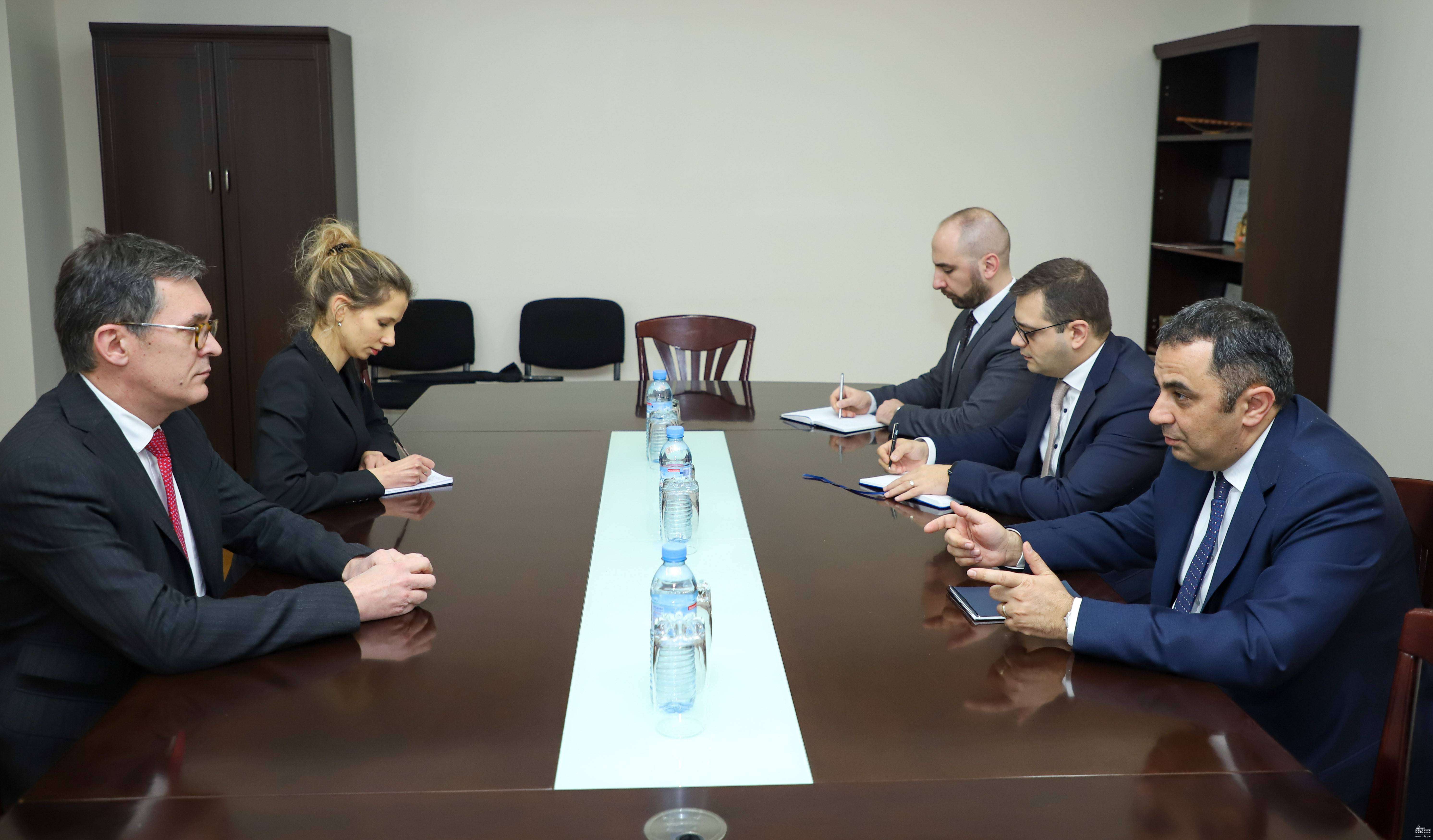ԵԱՀԿ ՄԽ ֆրանսիացի համանախագահը Հայաստանում է