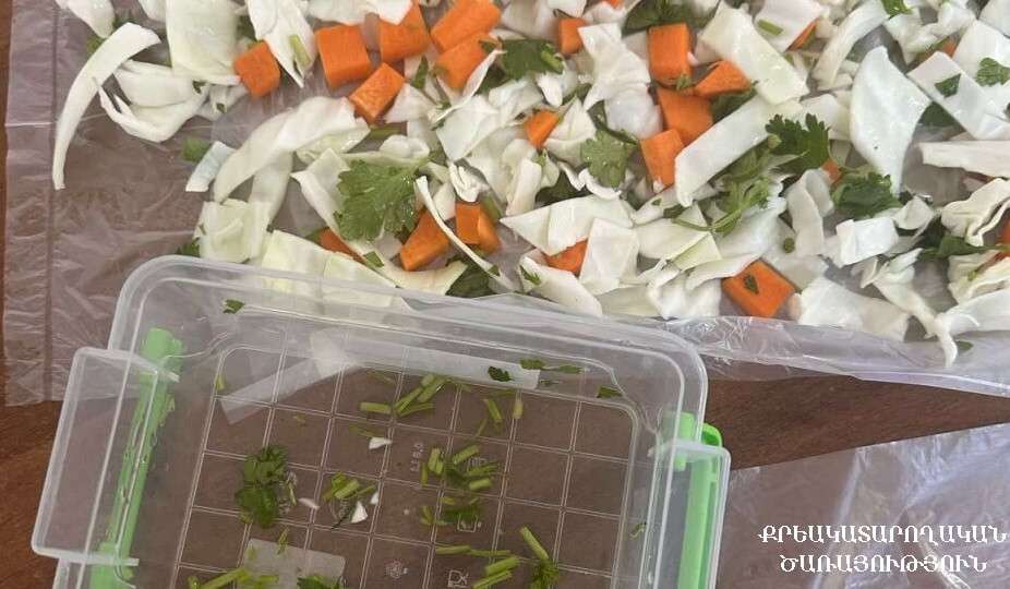 Աղցանի միջից կասկածելի հեղուկ են հայտնաբերել