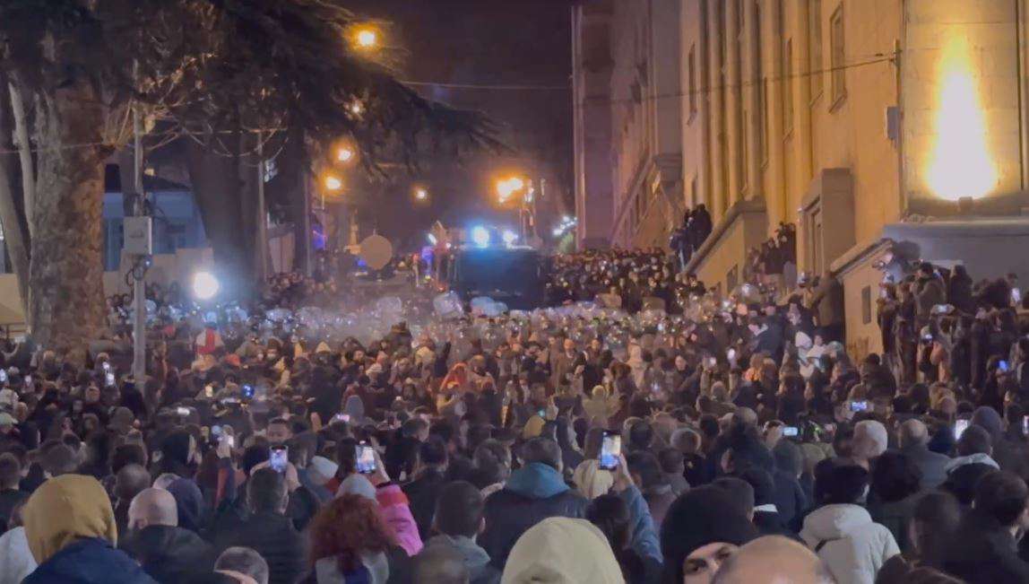 The number of people arrested in Tbilisi has reached 66