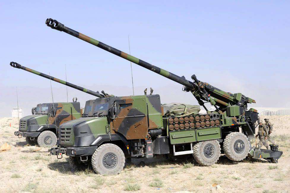 France upgrades Caesar's artillery systems