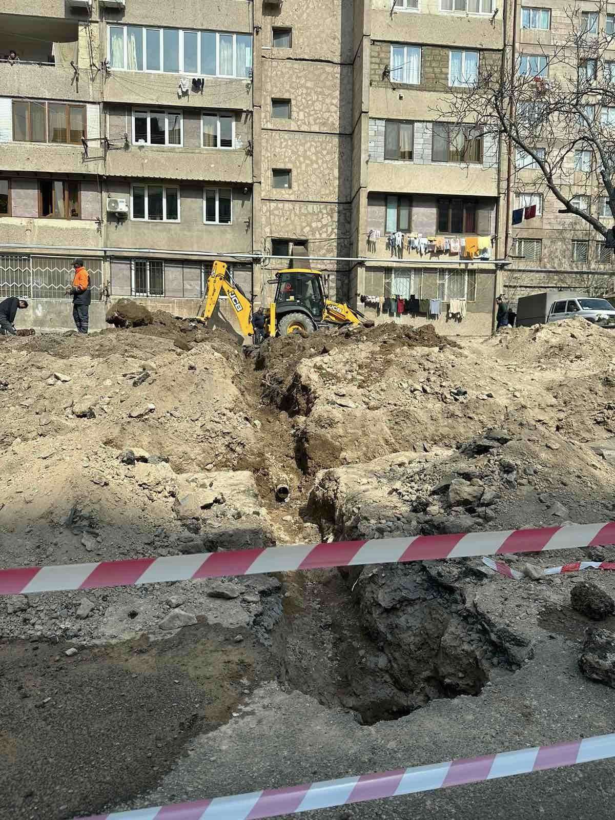 Անդրանիկի 76 հասցեում խմելու ջրագիծը փոխարինվել է նորով