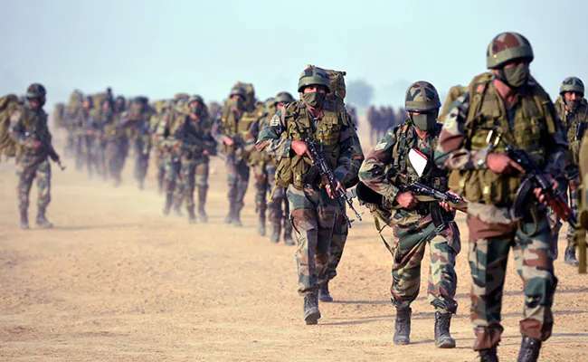 India will conduct large-scale military exercises