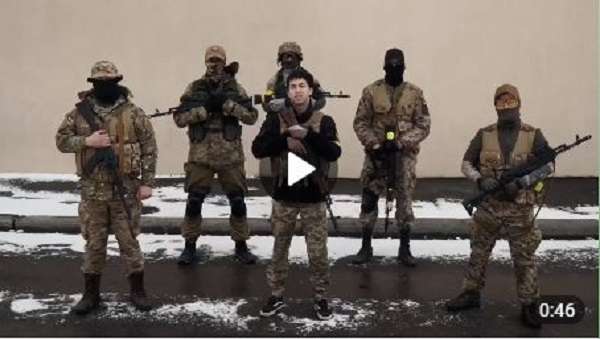 Азербайджанец из украинского батальона «Азов» угрожает Кадырову (ВИДЕО)