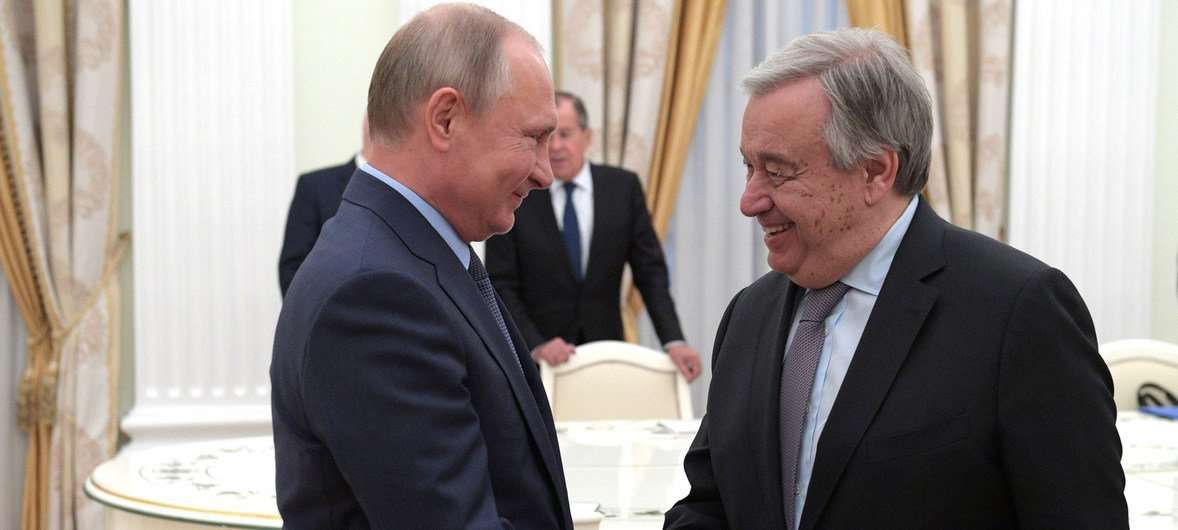 "Putin-Gutierrez contacts are not planned," Peskov