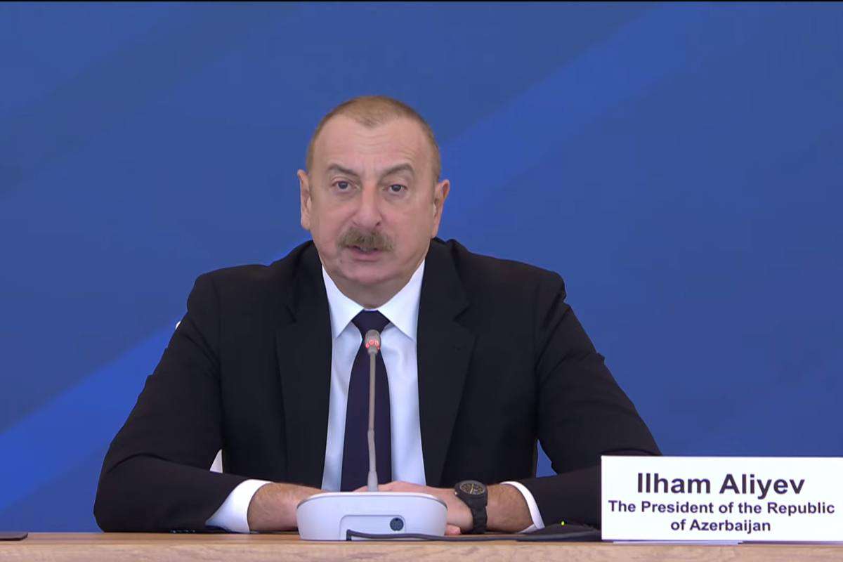 "The Union of Baku and Ankara is the guarantor of just peace in the region,".Aliev