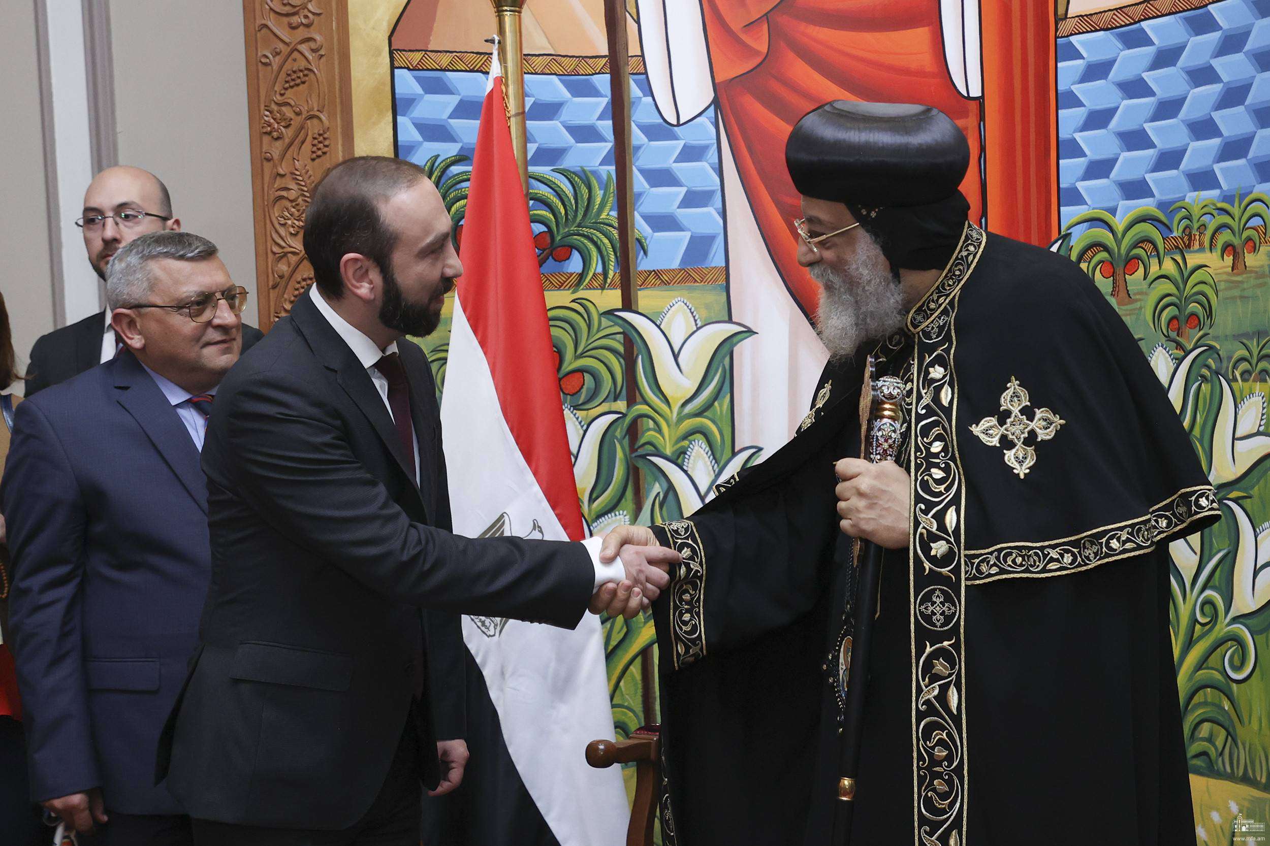 Կարևորվել է Եգիպտոսում հայկական համայնքի ունեցած նշանակալի դերակատարումը