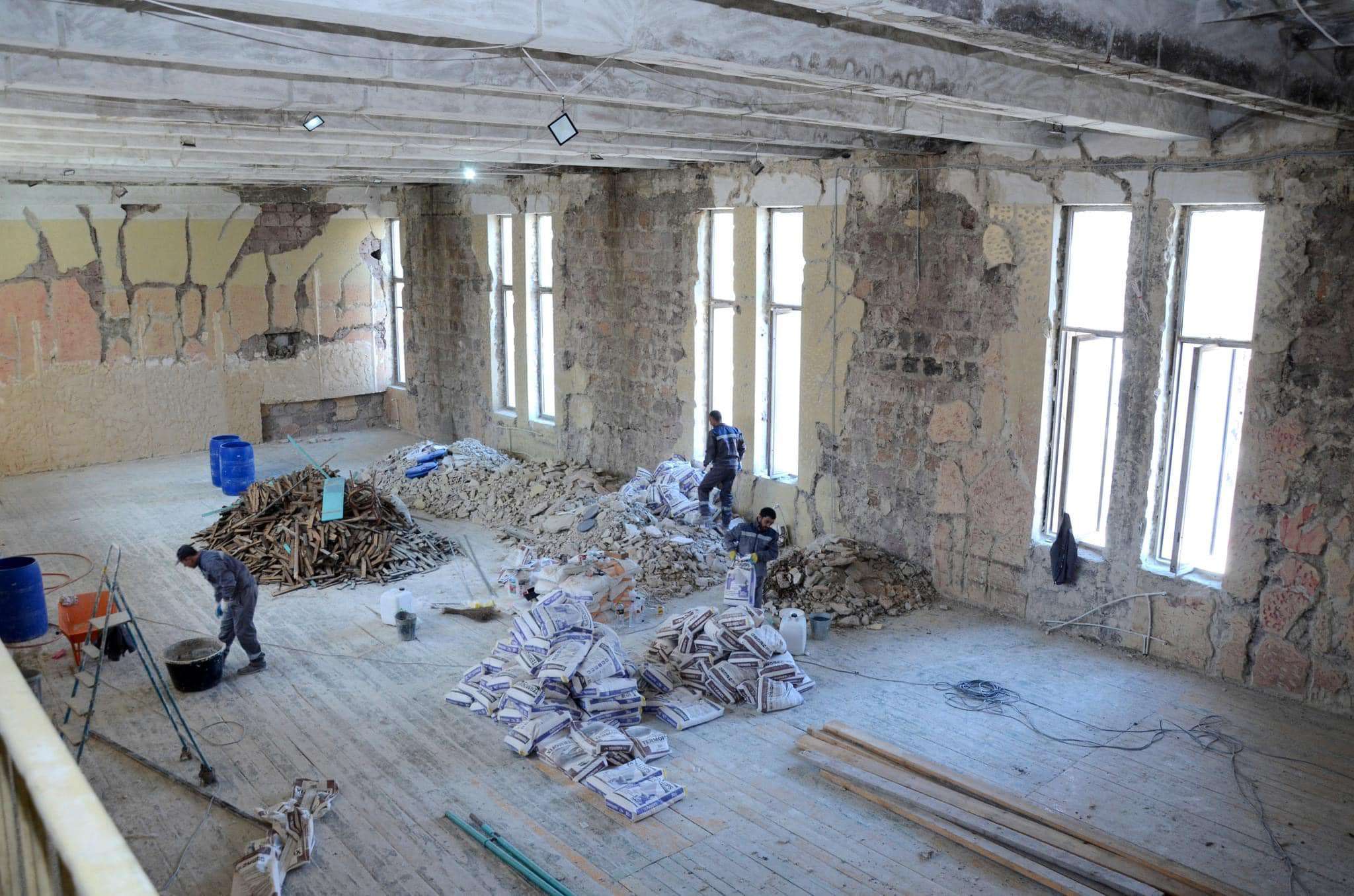 Հիմնանորոգվում է Շենգավիթի մարզադպրոցը