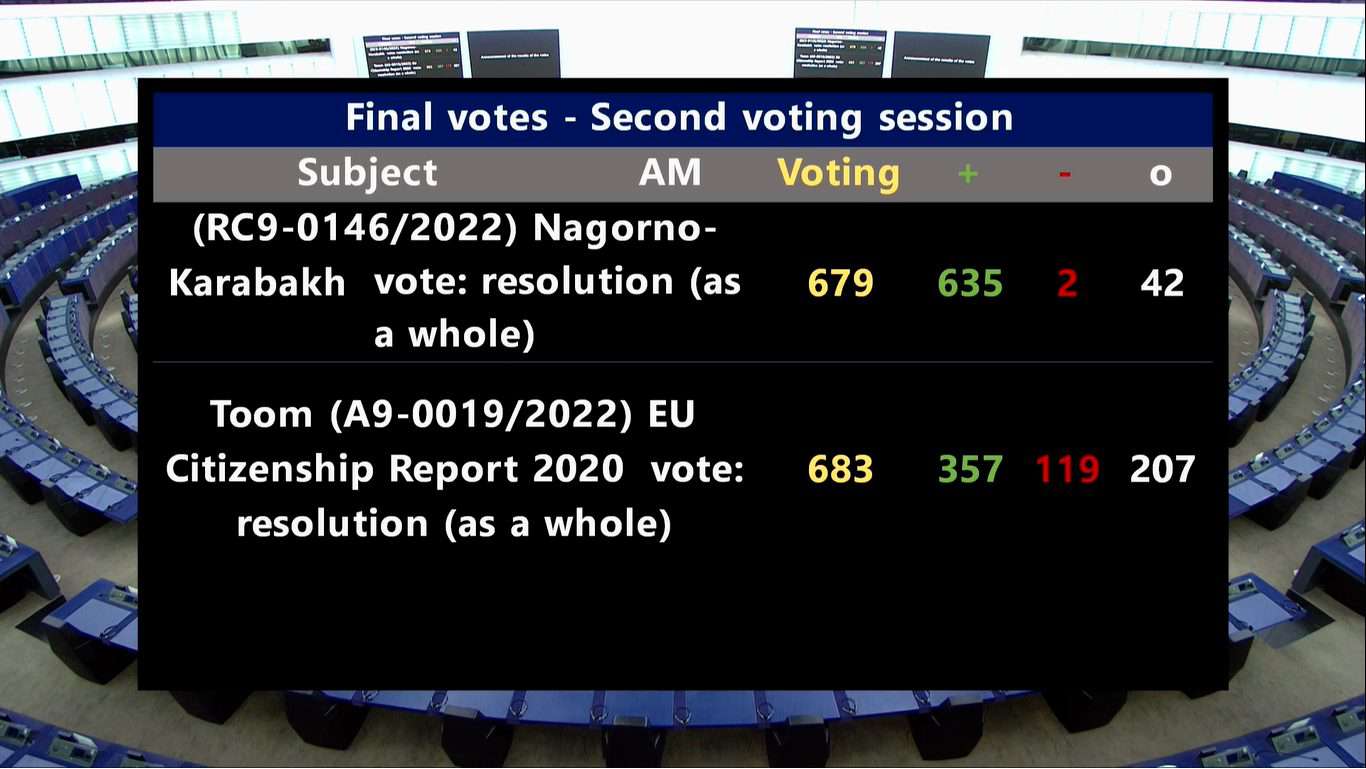 Европарламент принял резолюцию об уничтожении культурного наследия в Нагорном Карабахе