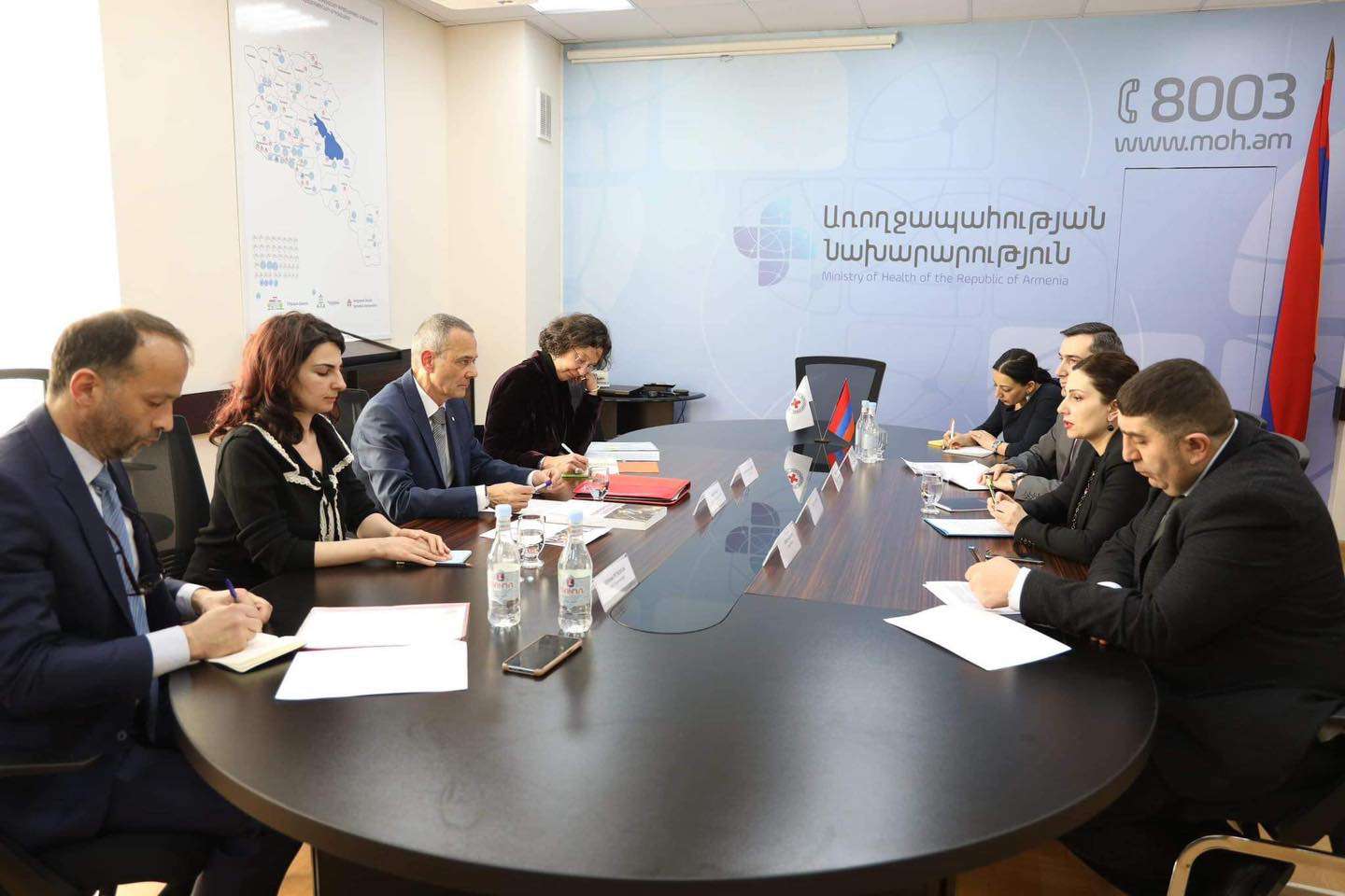 Անահիտ Ավանեսյանն ընդունել է ԿԽՄԿ պատվիրակությանը