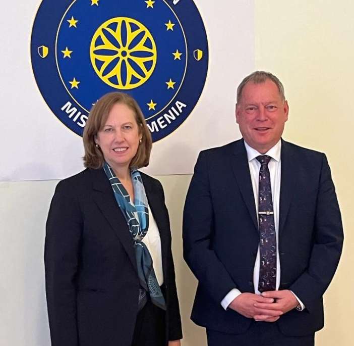 The US ambassador and the head of the EU mission discussed the situation on the Armenian-Azerbaijani border