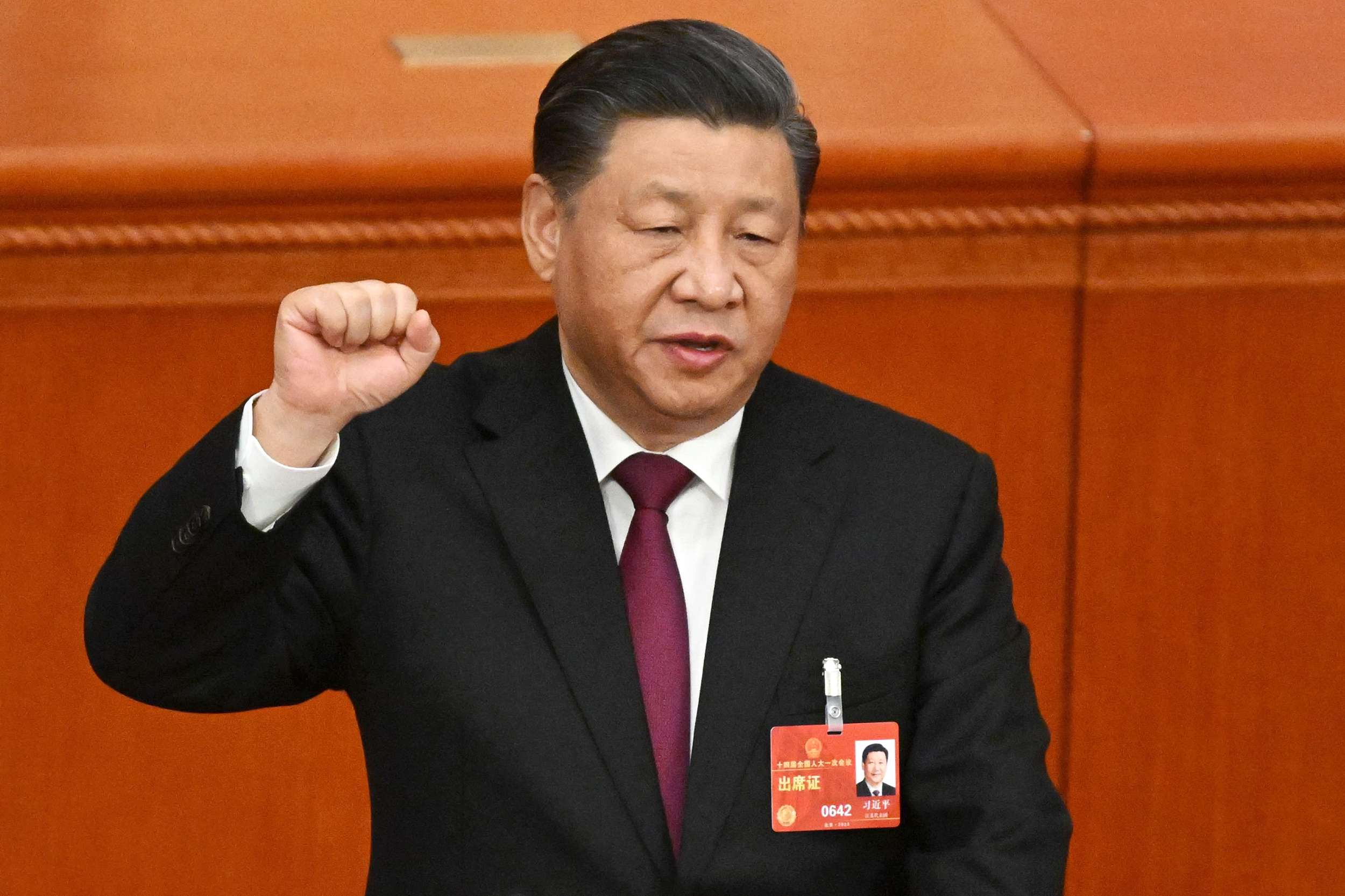 Xi Jinping was elected the President of the People's Republic of China for the third time