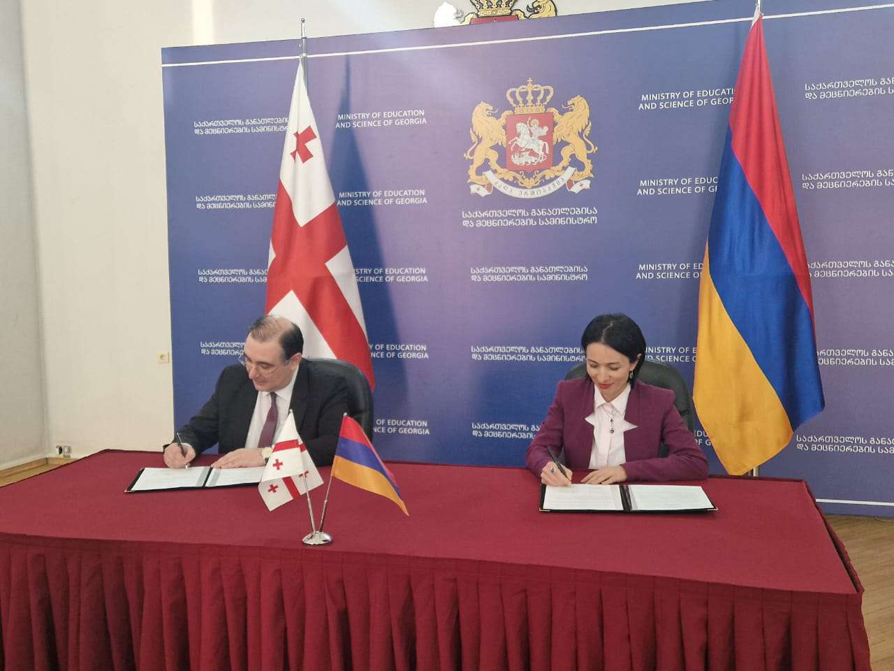 Նախարարները համագործակցության մասին հուշագիր են ստորագրել