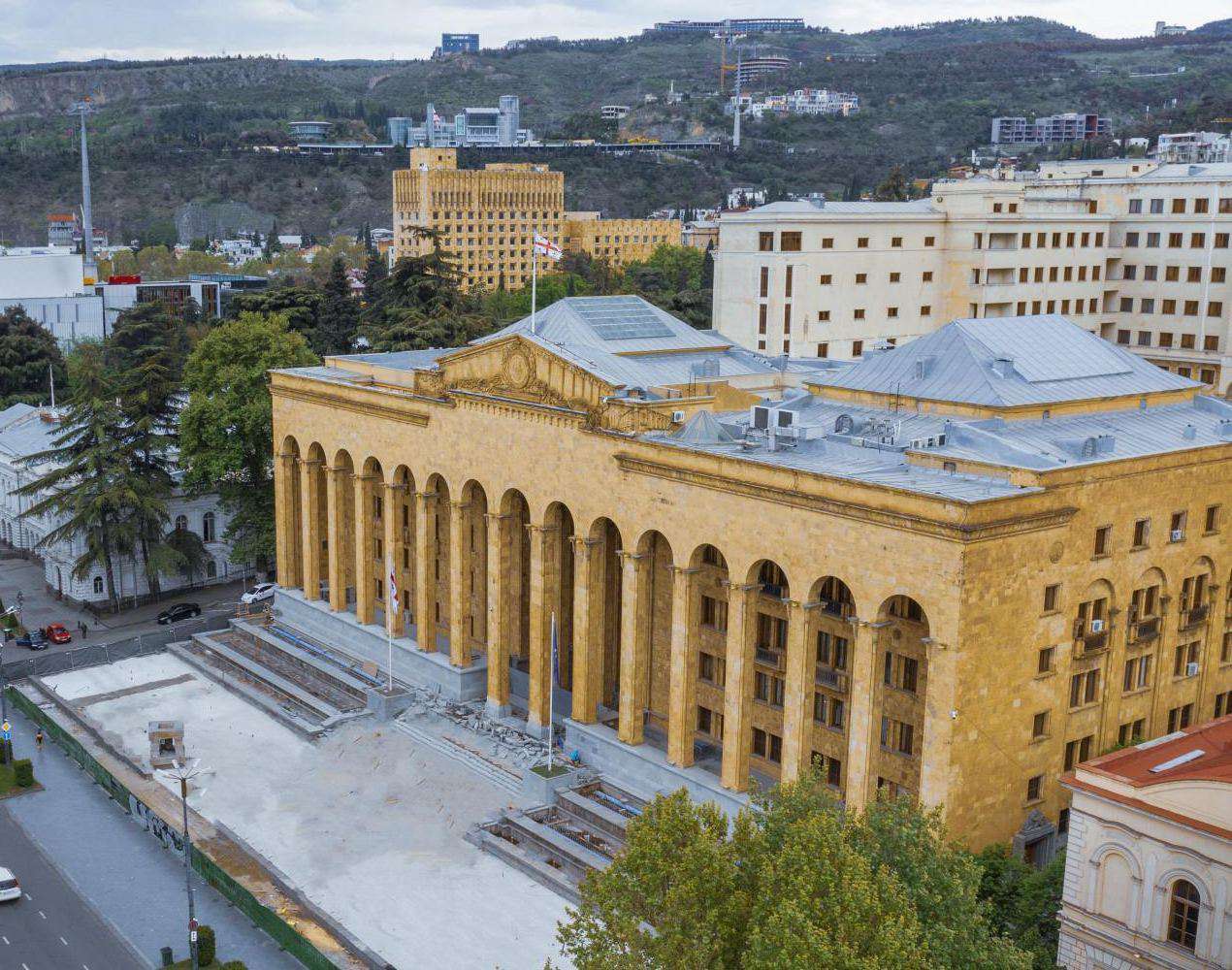 The Parliament of Georgia stopped the discussion of the bill "on foreign agents".