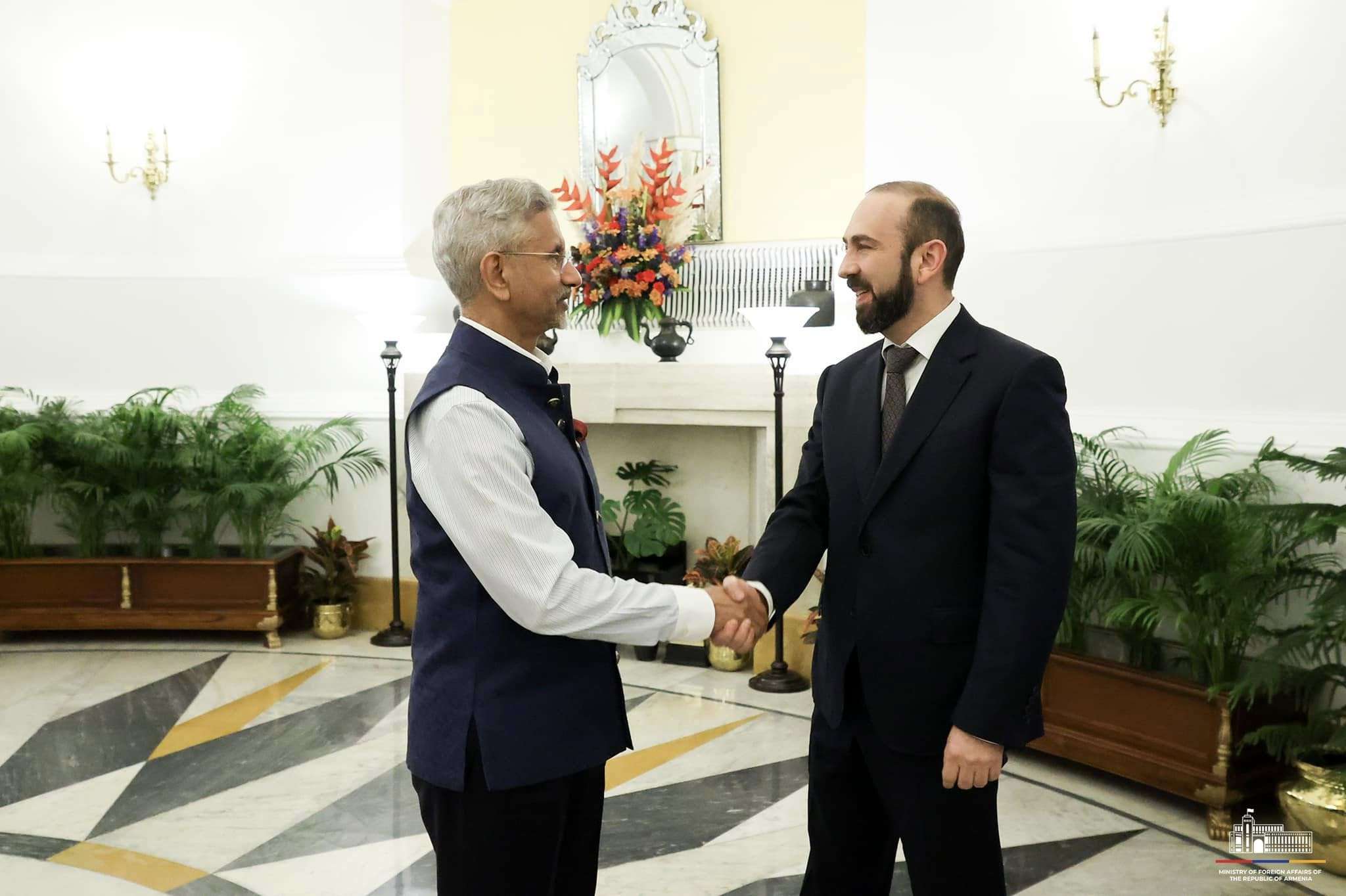 Հայաստանի և Հնդկաստանի ԱԳ նախարարների հանդիպման արդյունքներով մի շարք փաստաթղթեր են ստորագրվել