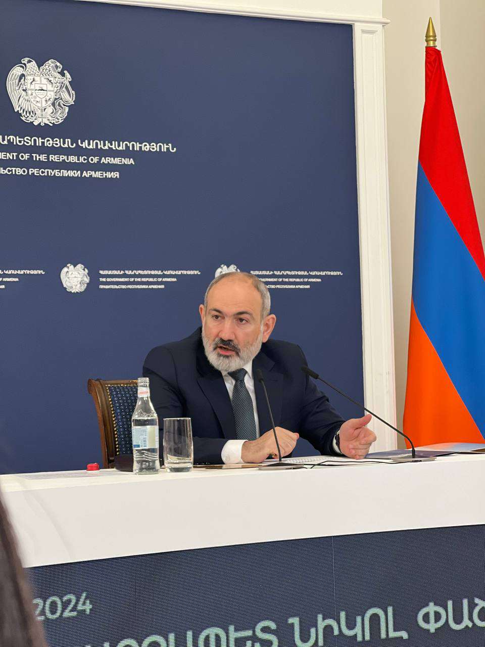 "Traps have been and continue to be placed in front of all the exits of Armenia." prime minister