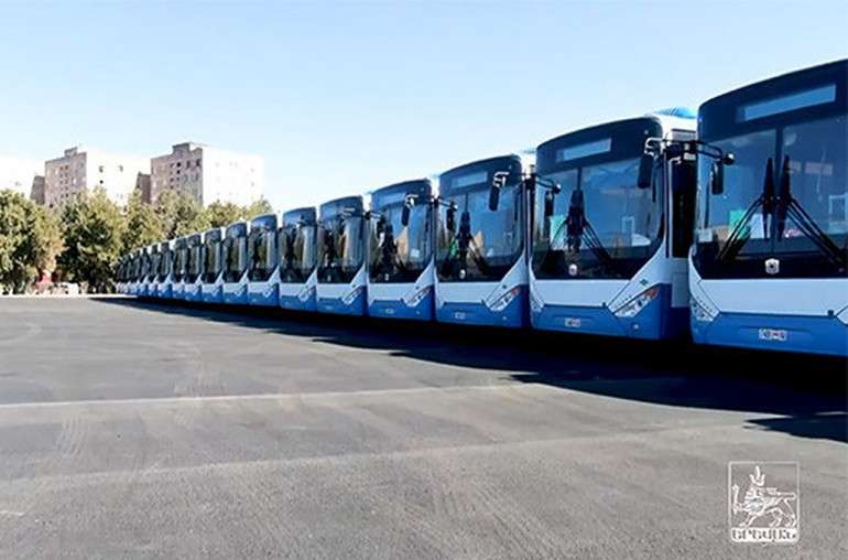 Ереван пополнится еще 171 новым автобусом