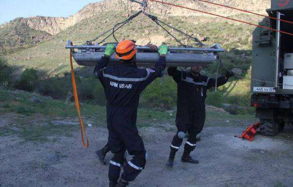 Гражданин упал в ущелье возле церкви Св. Геворга Мугни