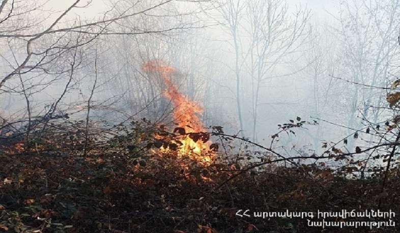 Հրդեհ՝ Վանաձորի Կամակատար մատուռի մոտակայքում․ կա տուժած