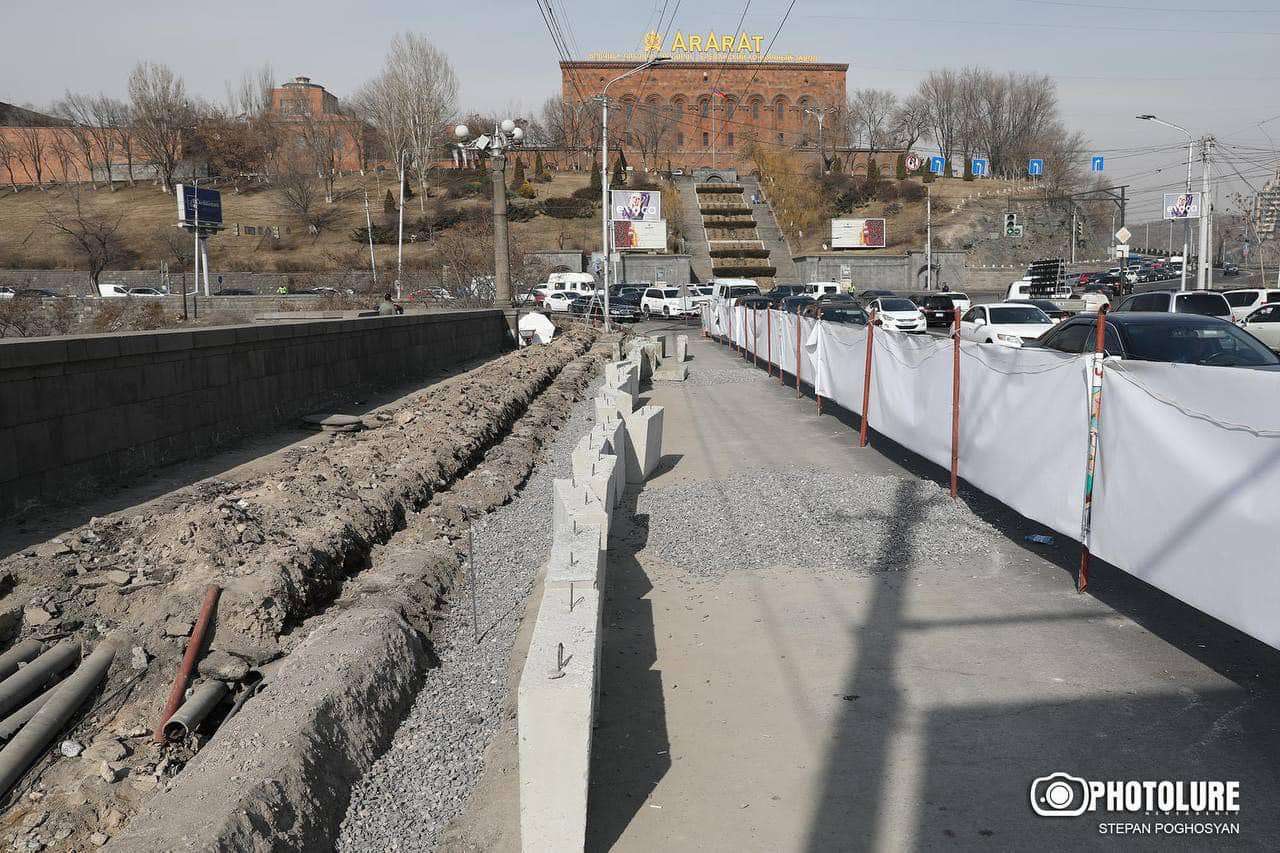 Հաղթանակ կամրջի փակ երթևեկելի գոտին ամբողջությամբ կհանձնվի շահագործման