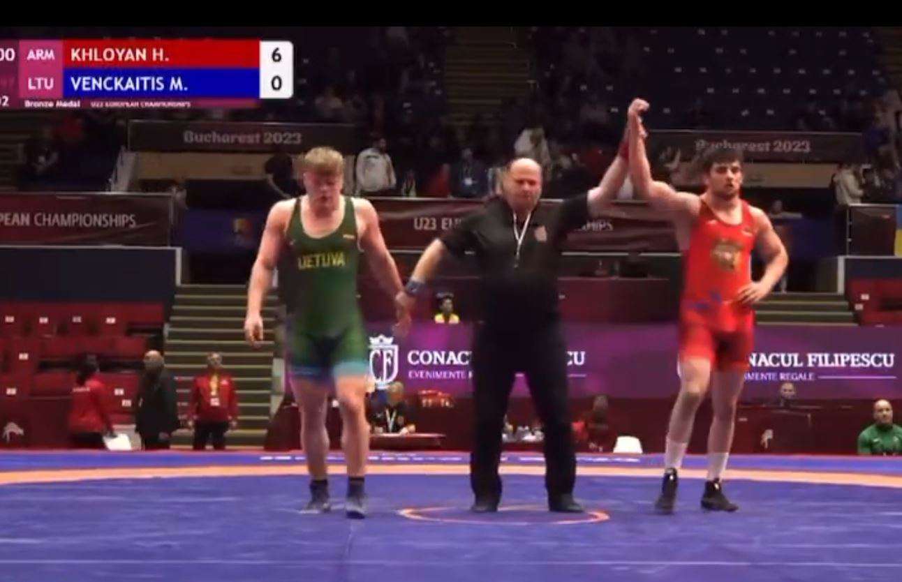 Հայկ Խլոյանը՝ Մ23 ԵԱ բրոնզե մեդալակիր