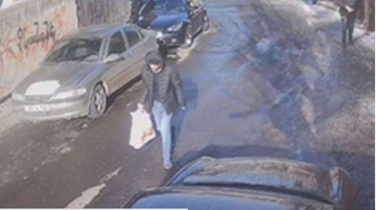 Изображенный на видео человек находится в розыске (ВИДЕО)