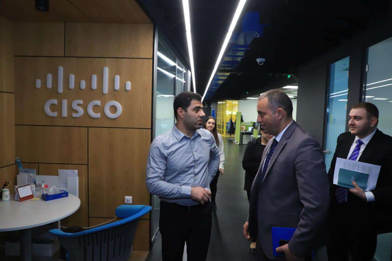 Վահան Քերոբյանը այցելել է «Cisco Internetworking» ընկերություն