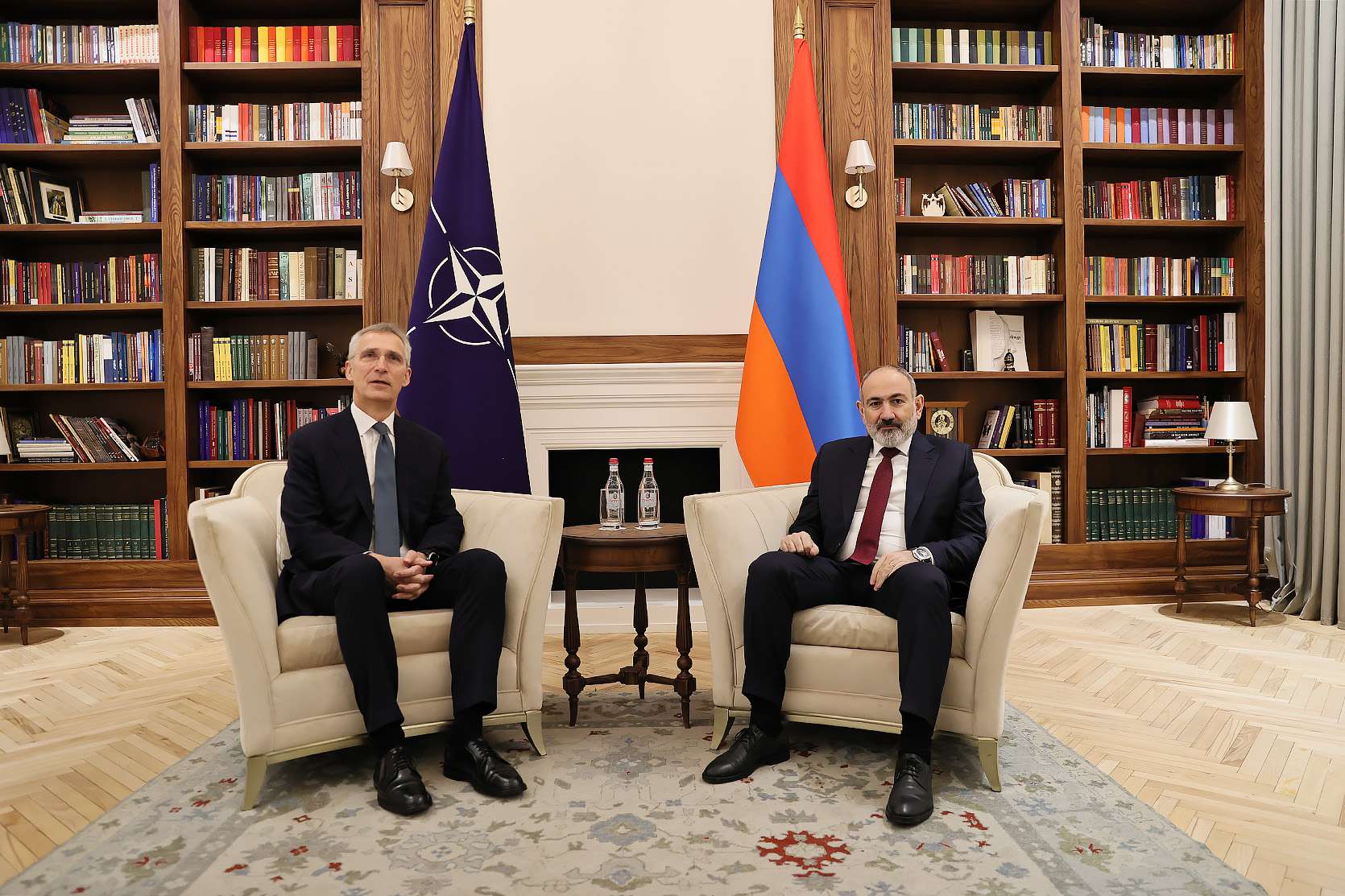 A private conversation between the RA Prime Minister and the Secretary General of NATO took place