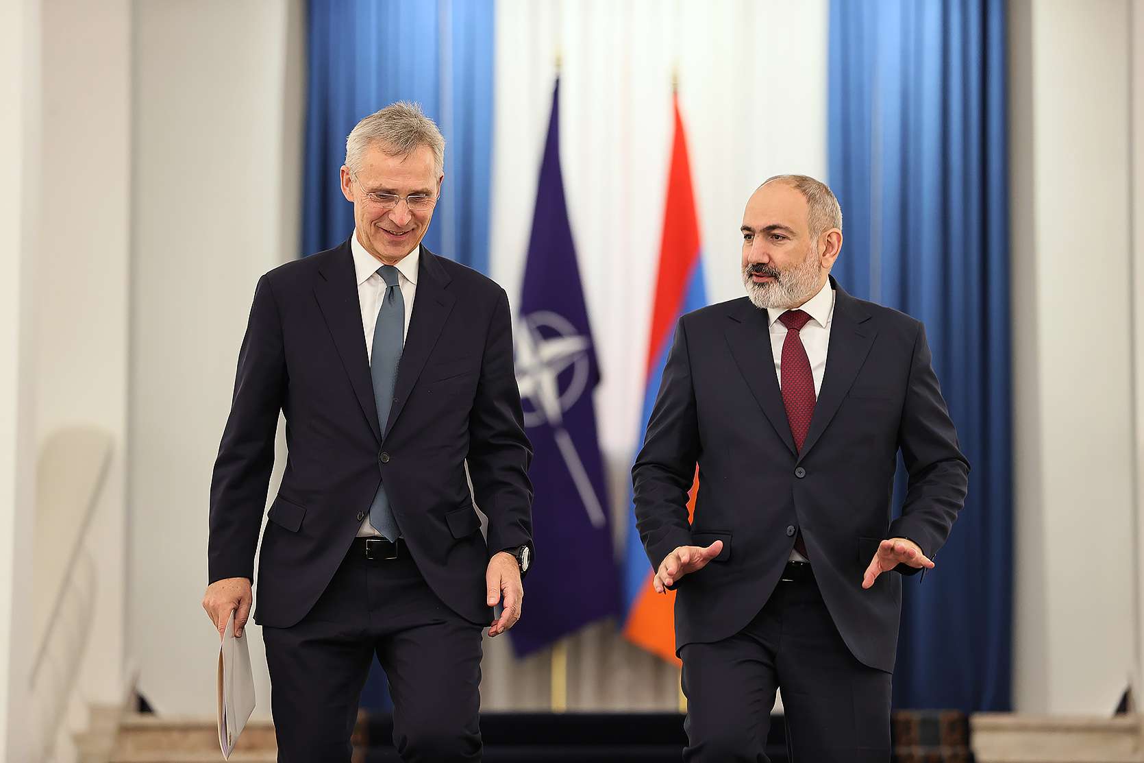 The statements of Nikol Pashinyan and Jens Stoltenberg