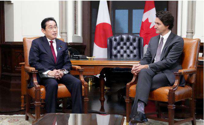 Canada has called on the US, Japan and South Korea to form a new alliance against Russia and China