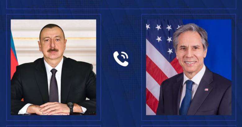 A telephone conversation between Blinken and Aliyev took place at the initiative of the American side