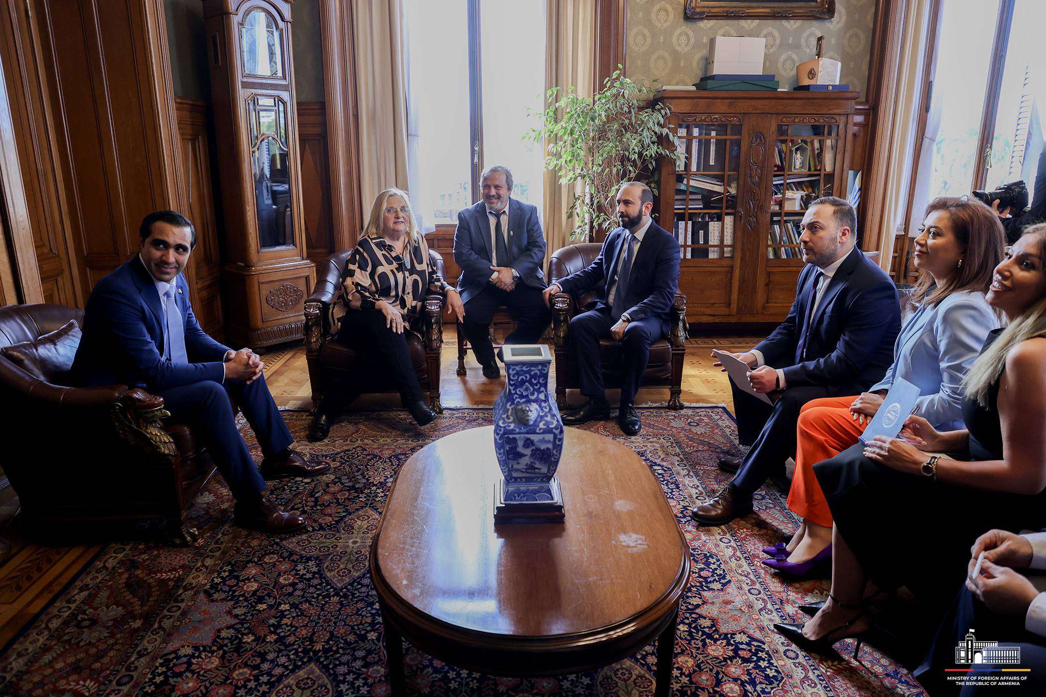 Mirzoyan referred to the discussions about the demarcation process