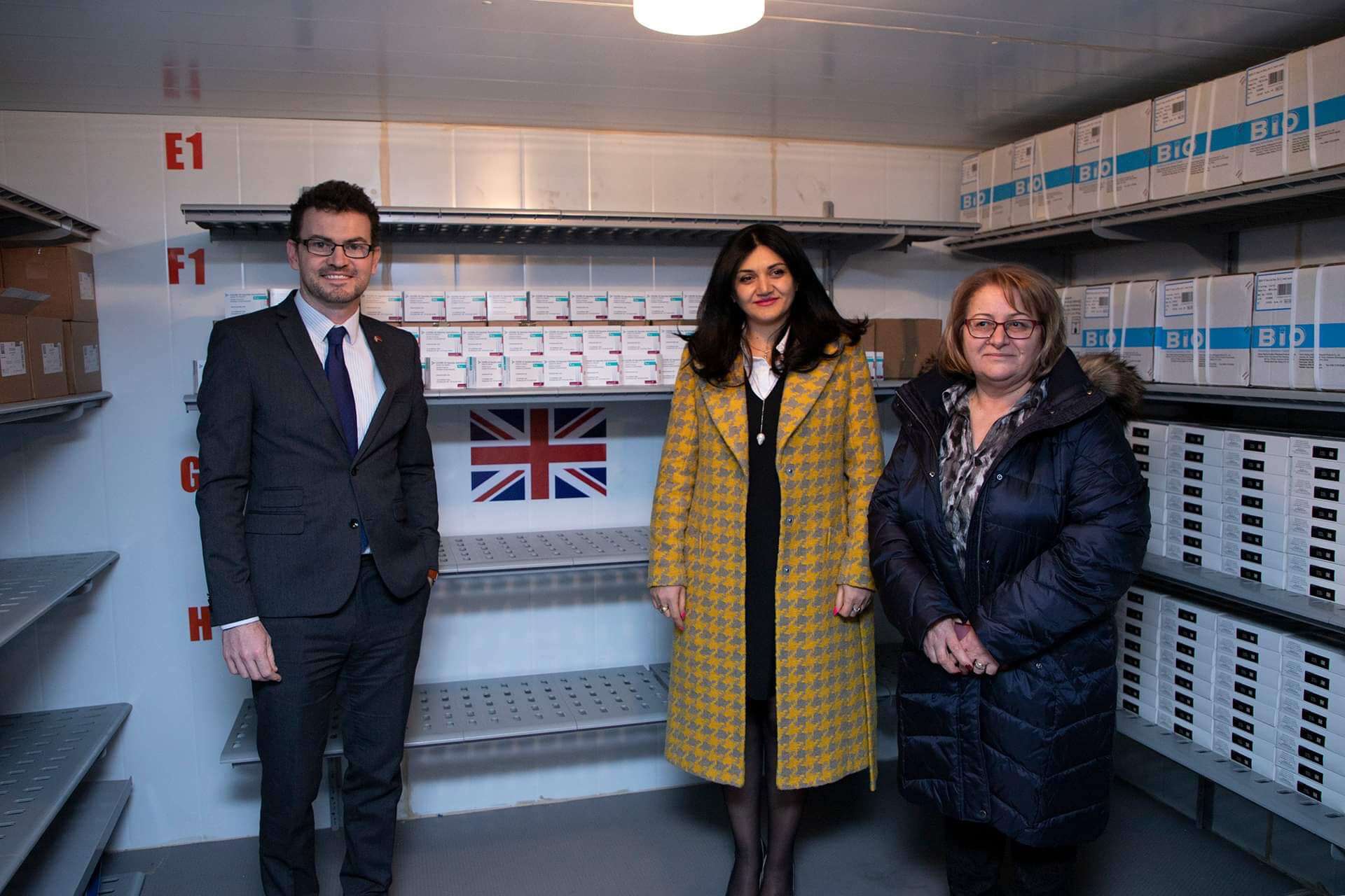 Великобритания безвозмездно передала Армении более 25 000 доз вакцины «AstraZeneca».