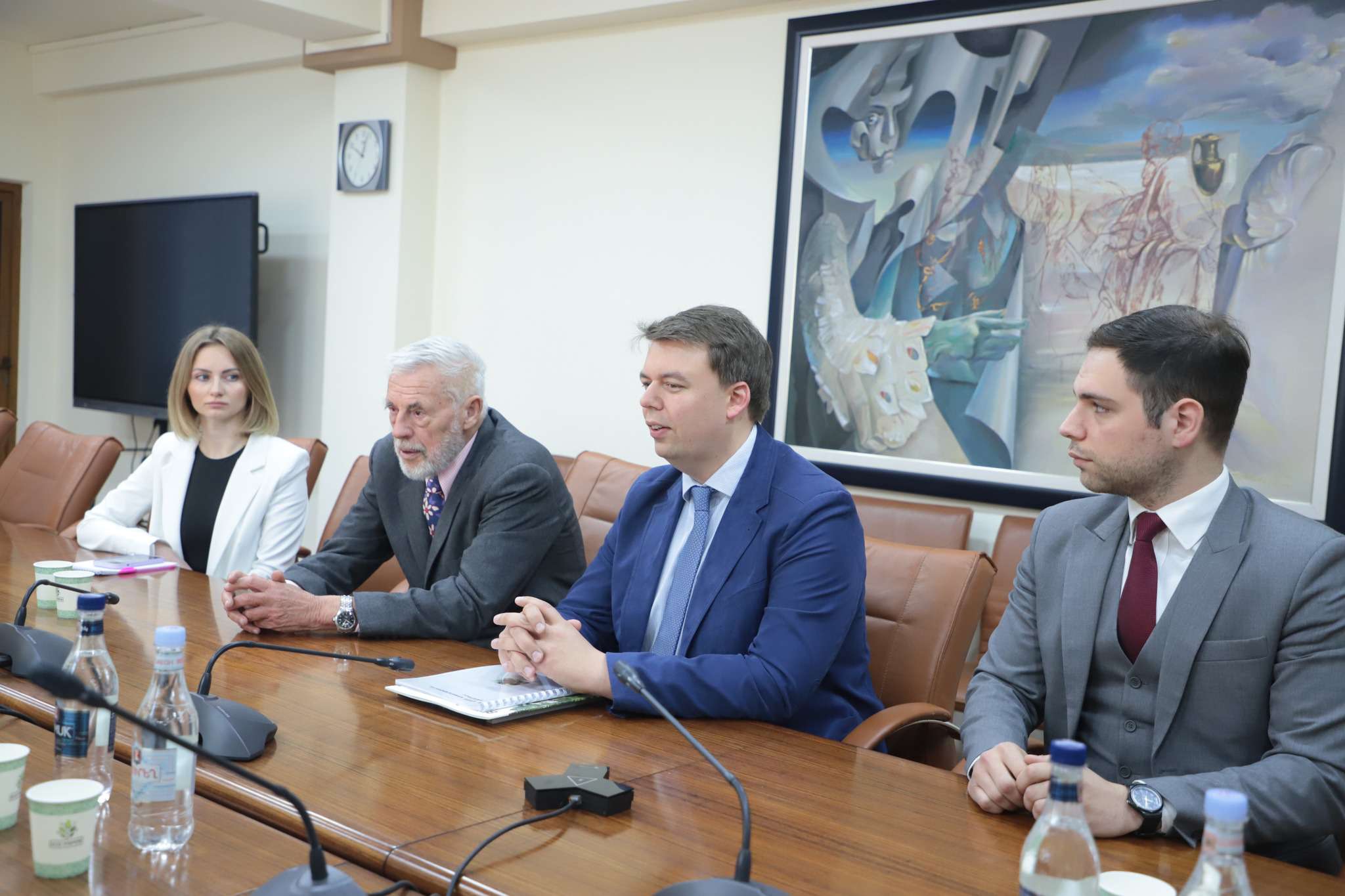 Vahan Kerobyan received the representatives of the largest Austrian company Tamak Holding