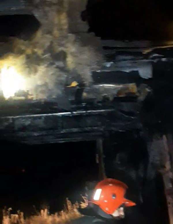 Գյումրիում տնակ է այրվել